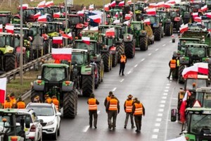 Польські фермери вимагають зустрічі з прем'єром Туском і погрожують голодуванням